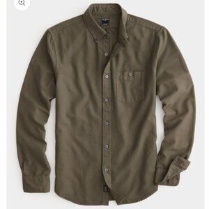BRAND NEW Todd Snyder Classic Fit Long Sleeve Brown Oxford in Medium
